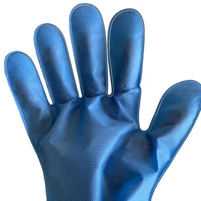 China High Quality Disposable Protective Work Gloves Non Woven Personal Protective Working Gloves for sale