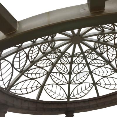 China Industrial Custom Outdoor Circular Metal Ceiling For Use In Hotels Or Landscaped Roofs for sale