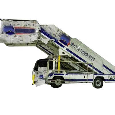 China Contemporary Airport Aircraft Engine Truck-mounted Passenger Boarding Stairs for sale