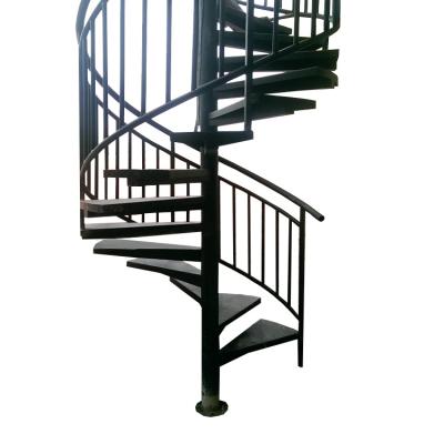 China Minimalist Prefab Stairs Outdoor Stair Railing Kits Spiral Staircase for sale