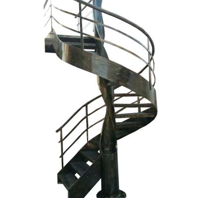 China Minimalist Prefab Stairs Outdoor Stair Railing Kits Spiral Staircase for sale