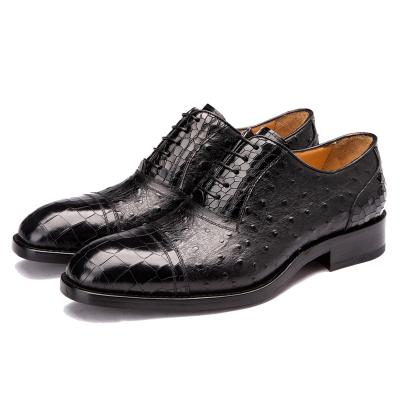 China Goodyear Brand Oxfords Yuhuang Brand Goodyear Shoes Luxury Men's Shoes Italy Expensive Custom Handcrafted Stylish Shoes for sale