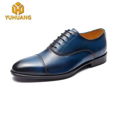 China Handmade goodyear deodorization welted stylish shoes for men's high-end men's shoes for sale