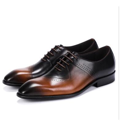 China High Quality Genuine Leather Handcrafted Genuine Leather Men's Stylish Shoes Brand Italy Shoes Italy Shoes for sale