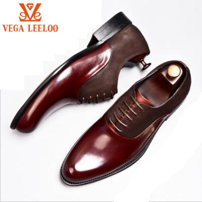 China Anti-Smell Formal Men Leather Trim Genuine Leather Oxfords Shoes High Quality Men's Casual Handmade Stylish Shoes for sale