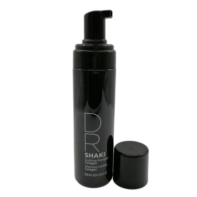 China Black 200ml Cosmetic Recyclable Plastic Foam Bottle Empty Foam Pump Bottles for sale