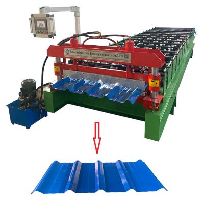 China Building Construction Steel Roofing Tile Making Machine IBR Roof Sheet Roll Forming Machine for sale