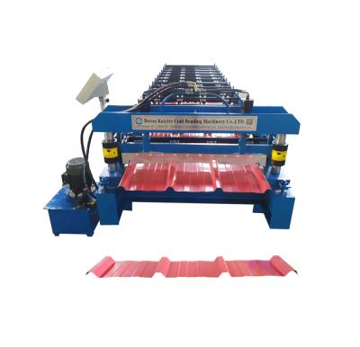 China Construction Struction CE Tr4 IBR Steel Roofing Tile Roll Forming Machine For Peru Market for sale