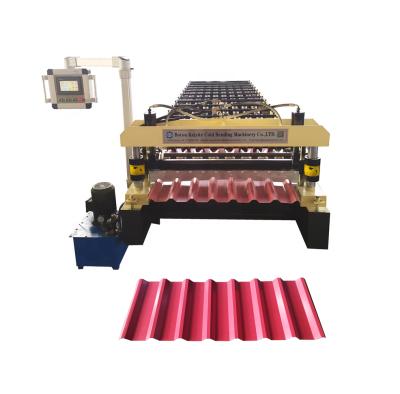 China Roof R101 IBR Roofing Tile Roll Forming Machine For Colombia for sale