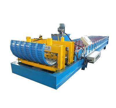 China Steel Construction Struction and Crimping Metal Roof Sheet Forming Machine for sale