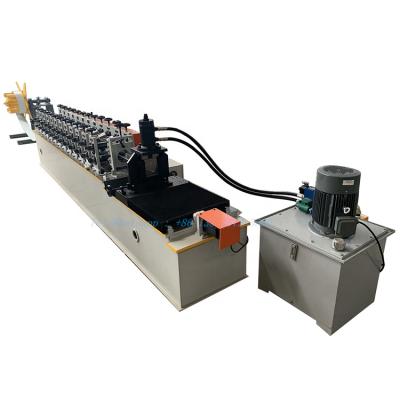 China High Speed ​​Hotels Single Angle Metal Stud And Track Steel Roll Forming Machine L Trim Making Machine for sale