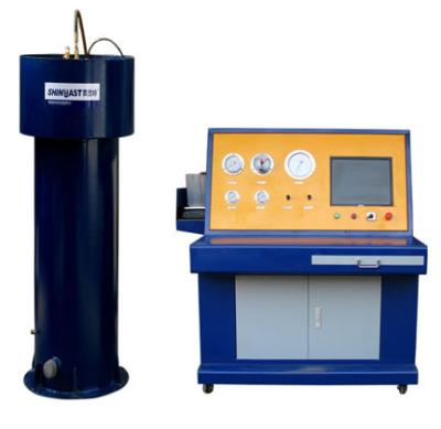 China Hydrostatic Compression Testing Machine Pressure Test Equipment For Gas Cylinder for sale