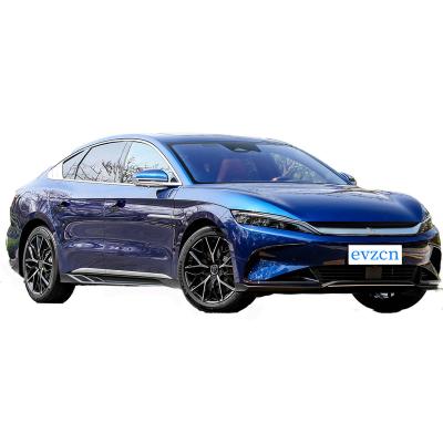 China Electric Vehicles Leather Leather Sedan Blue Sky BYD Han 610KM Luxury Sports Car For City Commuting for sale