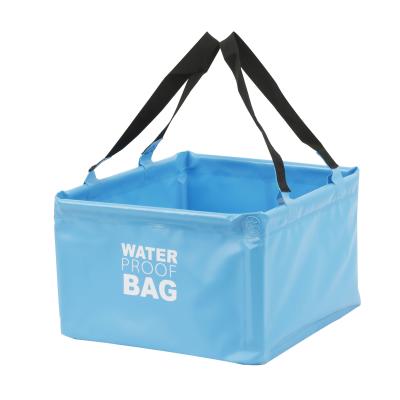 China Large Capacity Viable Customizable Multifunctional Portable Travel Sink Folding Outdoor Bucket for sale