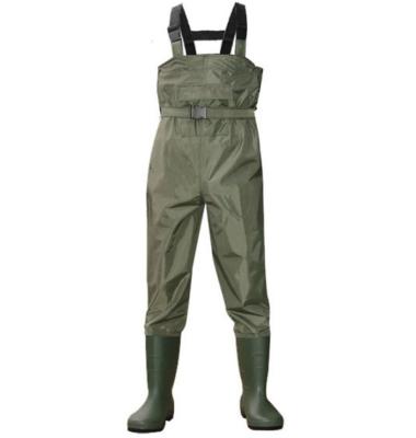 China waterproof & Wholesale Eco-friendly Durable Breathable Waterproof PVC Fly Fishing Waders Waders With Wader Suit for sale