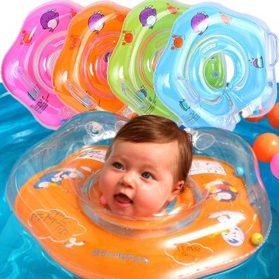 China Healthy and Environmental Friendly Material 0-3 Years Baby Swimming Ring Infant Neck Tube Ring Safety Neck Float Circle for Baby Pool Bathing Safety Inflatable for sale