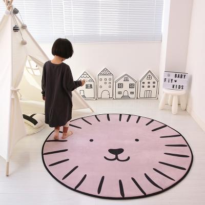 China Waterproof Round Pad Cover Mat For Kids Theater House Play Tent Play Mat For Kids for sale