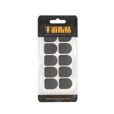 China Silver fiber 10 game mobile thumb pack touch buttons covers non-slip screen touching finger stickefor PUBG for sale