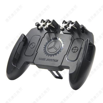 China Mobile game gamepad M10 game controller joystick 6 fingers mobile pad for pubg fire controllers for sale