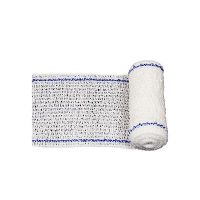 China First Aid Highly Elastic Breathable Adhesive Cotton Medicare Crepe Elastic Bandage for sale