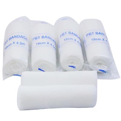 China Highly Elastic Breathable Medical Disposable Elastic Bandage PBT Wound Dressing Squishy Bandage CUSTOMIZE OEM Supported for sale