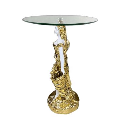 China Europe Factory Best Decoration Gift Resin Goddess Custom Home Dining Table for sale