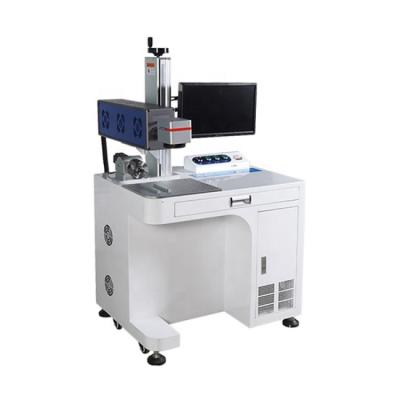 China BlueTimes Desktop 30W RF Rotary Air Cooled CO2 Deep Engraving Optional Laser Coding Marking Machine for sale