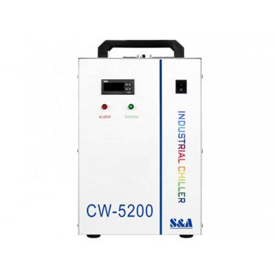 China High Efficiency Energy Saving/Digital Display Bluetimes S&A CW5200 130w 150w CO2 Laser Tube Industrial Cooling Refrigerator for sale