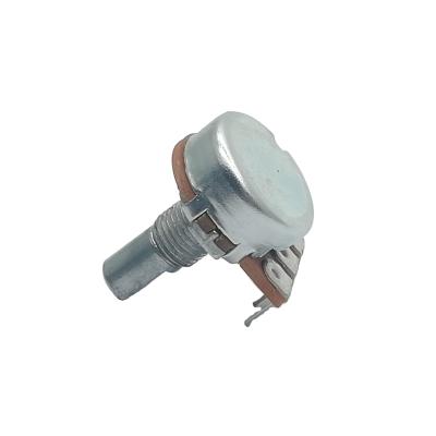 China PC Pin WH148 16mm Single Strip 3pin Potentiometer Rotary Volume Potentiometer for sale