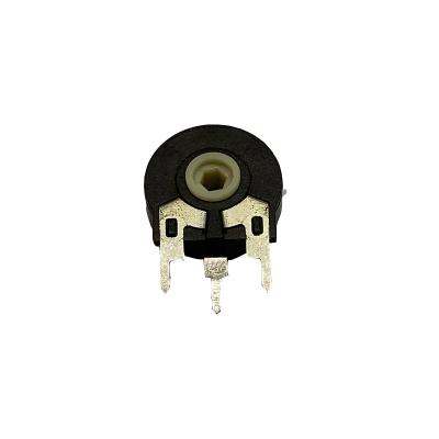 China PC Pin Carbon Film 3 Terminals 15mm Spain B1K B5k B10k Trimmer Potentiometer for sale