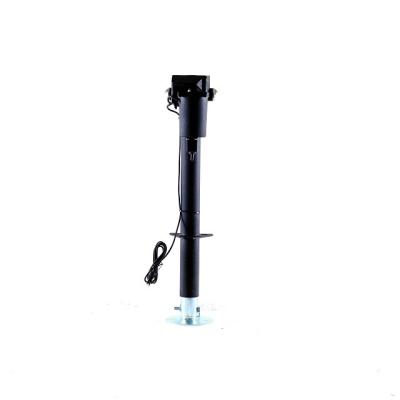 China DC12V Electric Steel Black 3500lbs Heavy Duty Tralier Tongue Jack Without Plastic Cover for sale