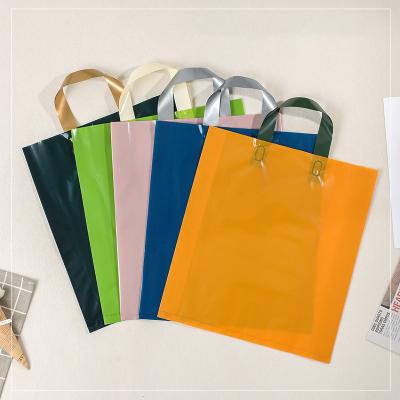 China Recyclable Custom Printed Plastic Shopping Bags Packing Bag For Own Logo for sale