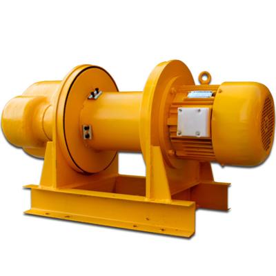 China Heavy Duty High Quality Electric CRANES Winch With Pendant Control Construction Material Hoisting Winch for sale