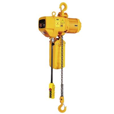 China Hot Sale 3t Monorail Trolley Electric Chain Hoist Type Of Goods Lifting for sale