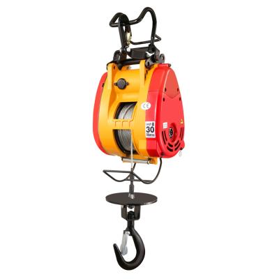 China 220V Small Household Goods Hoist King Kong Portable Suspension Small Electric Air Conditioner Hoist Small Hoist Lifting Crane for sale