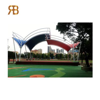 China Modern Long Span Tensile Structures For School Platform for sale