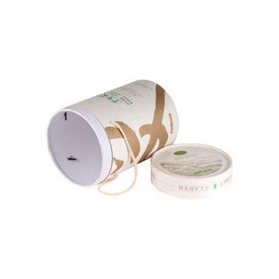 China Factory Specialty Disposable Professional Luxury Paper Circle Colorful Cylinder Box for sale