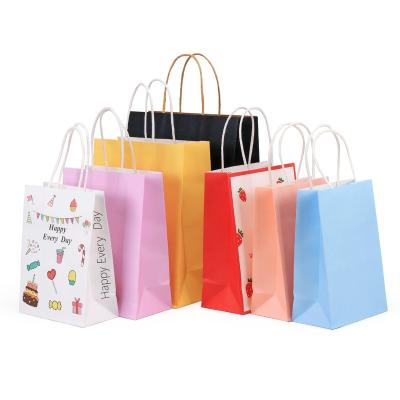 China Recycled Materials Wholesale Luxury Fancy Paper Box Ring Gift Small Paper Bag Jewelry Packaging Earrings Cover Jewelry Necklace Bag for sale