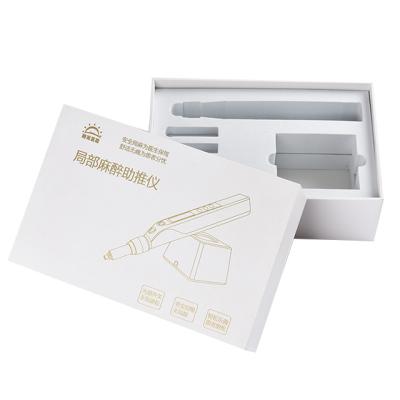 China Recycled Materials Customized Product Packaging Small White Cardboard Box Packaging, Plain White Paper Box, White Cardboard Box for sale