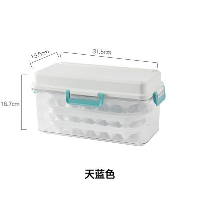 China Viable Manufacturers Produce Silicone Ice Cream Tray Cube Mold Creative Ice Storage Box with Lid for Household Square Ice Box for sale