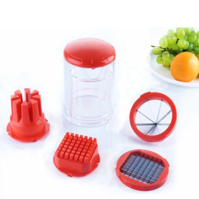 China 2021 new french fries viable maker manual manual vegetable cutter for sale