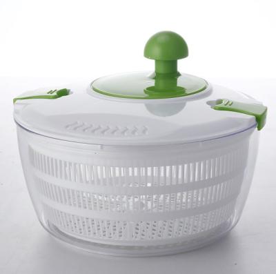 China Sustainable Kitchen Appliances Tools Salad Mixer Manual Plastic Salad Spinner for sale