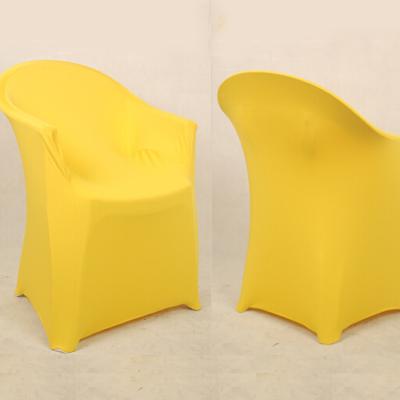 China Simple Wedding Spandex Armchair Cover With Arms Wholesale Directly By Factory for sale