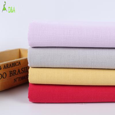 China Viable in 100% cotton canvas like stonewashed fabric cotton fabric roving stock woven fabric for pants for sale