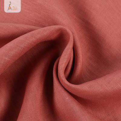 China Viable Custom Product Washed Soft French High Quality Pure Garment Linen 100 Material Wholesale Fabric for sale