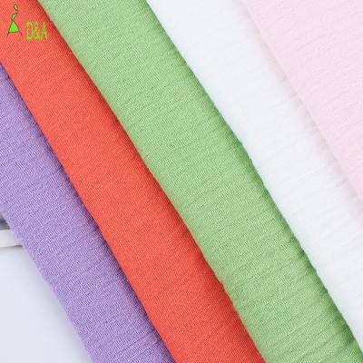 China Sustainable Breathable Dyed 100% Cotton Double Gauze Ply Cotton Fabric For Pajamas for sale