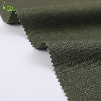 China China Supplier Sustainable Air Wash Roving Yarn Dyed 30 70 Viscous Fabrics Linen Stock for sale