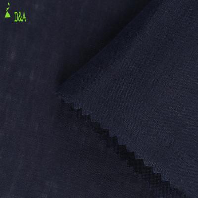 China Anti Pill Woven Anti Pill Solid Dyed Cheapest Fine 100% Linen Fabric For Dress Woman for sale