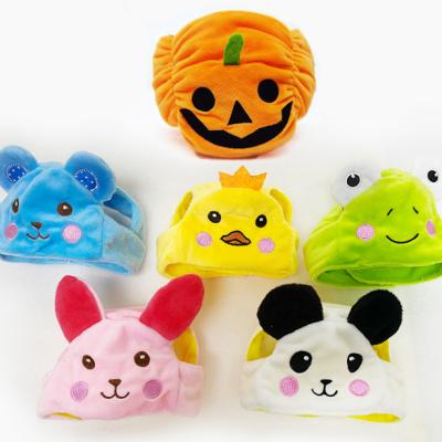 China Funny Winter Stocked Cat Hat Halloween Dog Hat Pumpkin Pet Hat Custom Cute Pet Accessories Small Cat Hat for sale