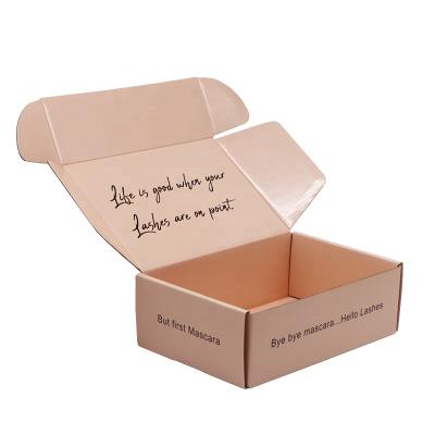 China Dongguan LK Factory Price Recycled Luxury Custom Paper Cardboard Materials Recycled Flat Folding Apparel Gift Packaging Box for sale